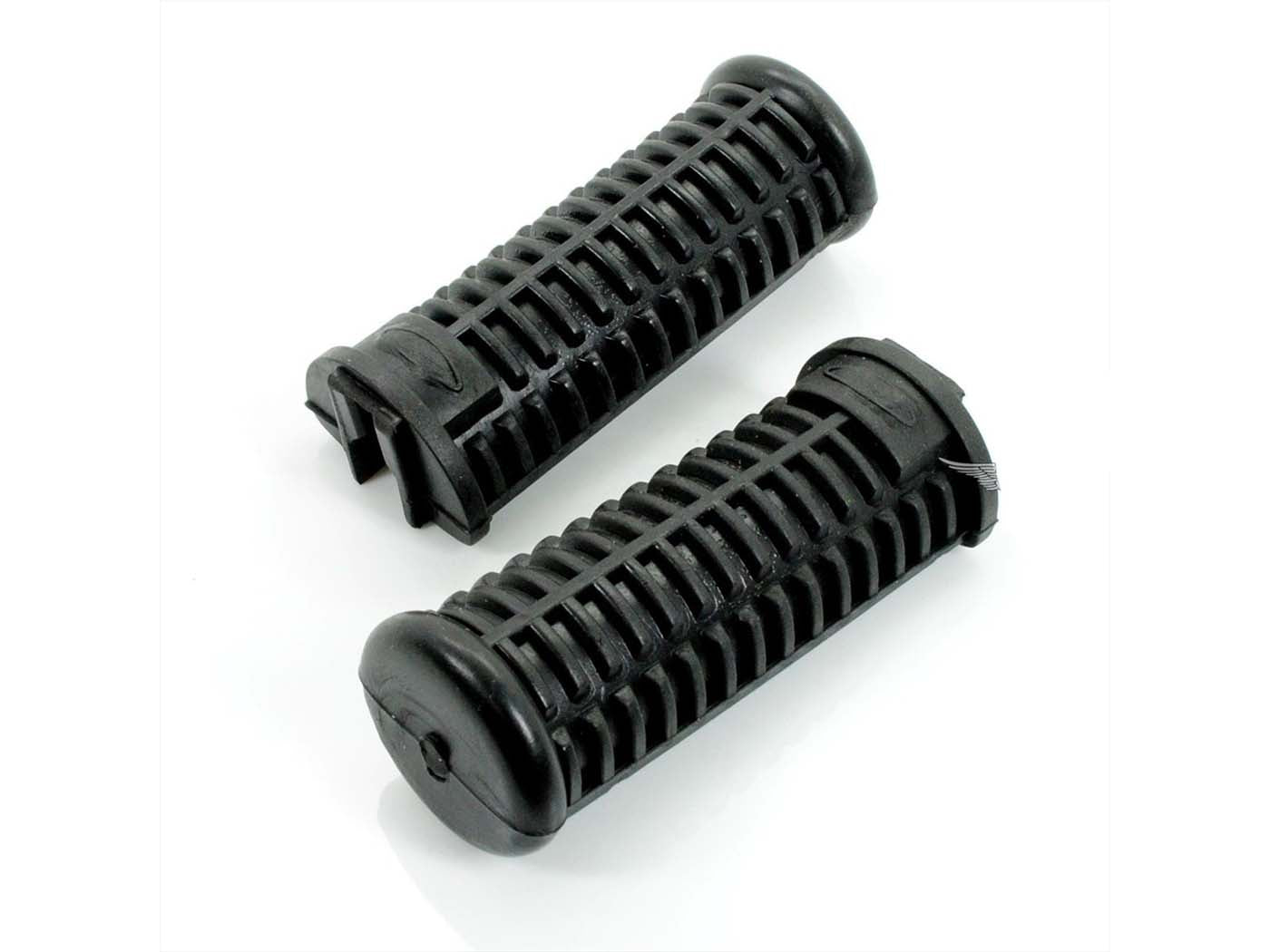 Cauciuc suport picior negru 90mm x 35mm 12mm pentru Honda Dax ST 50, 70