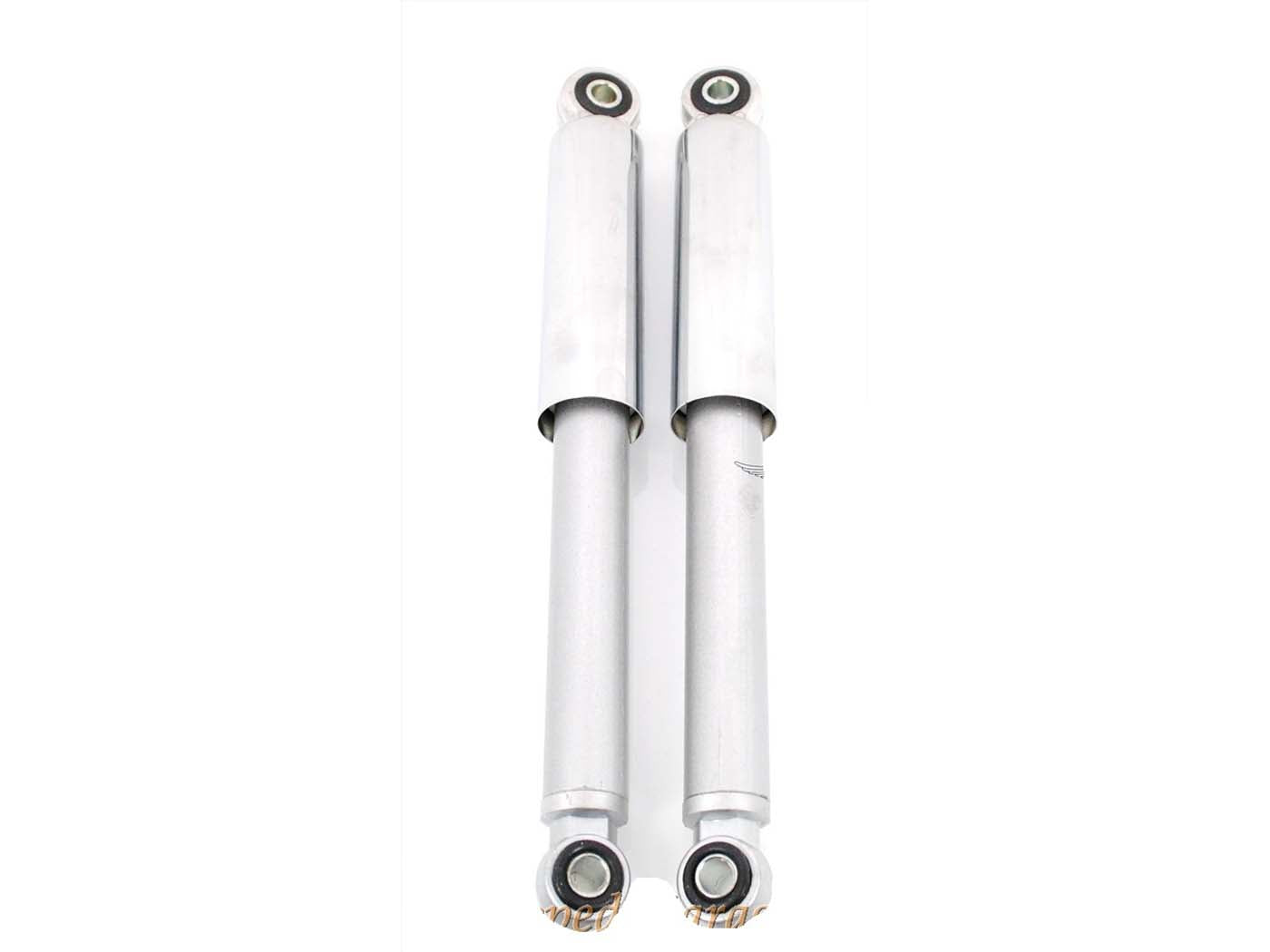 Amortizor NTS Parts cromat 310mm 10mm pentru Puch Maxi S, Zündapp, Kreidler, Hercules și alte modele