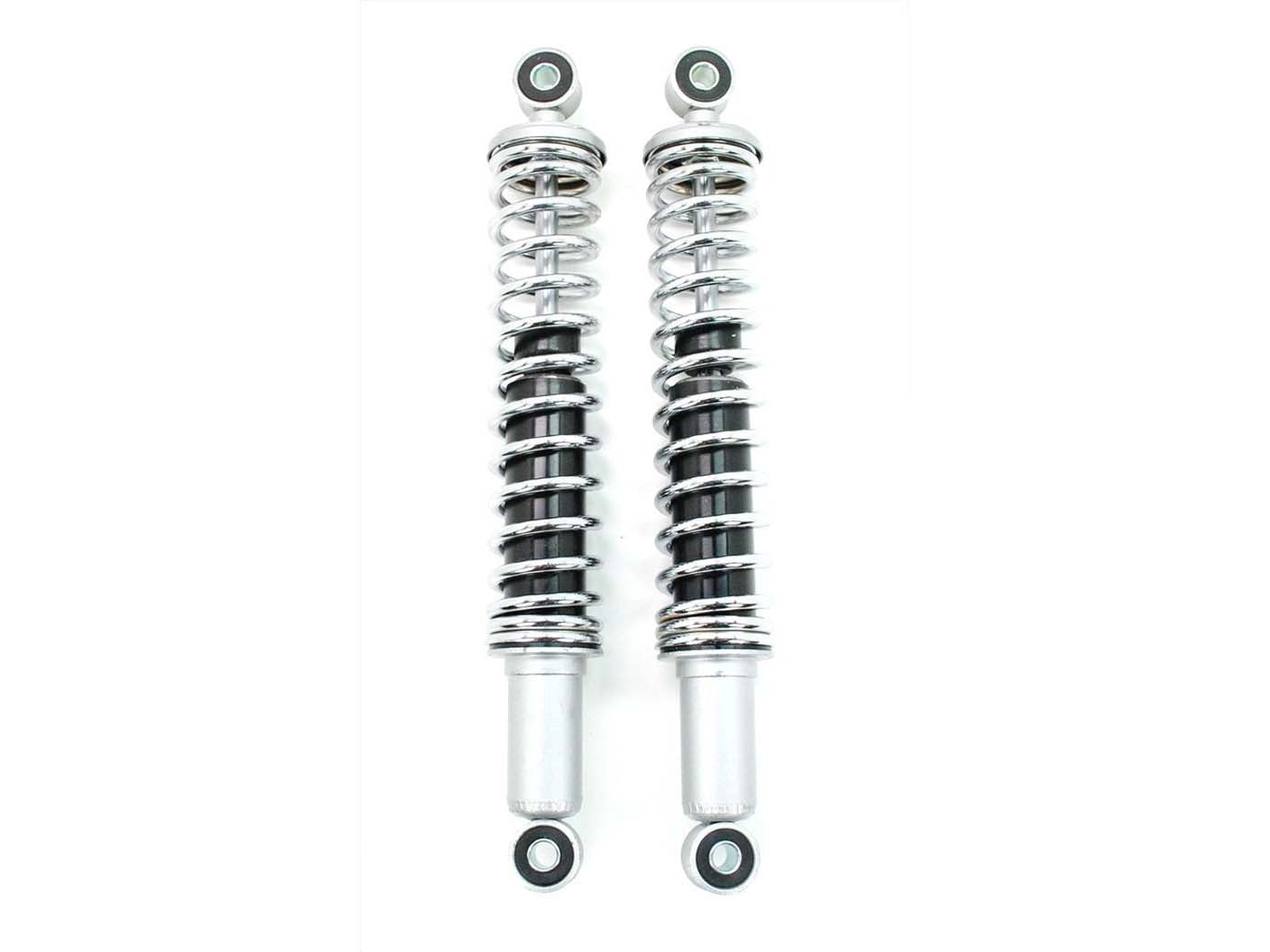 Amortizoare hidraulice 310mm bucșe 10mm set 2 bucăți pentru Zündapp KS 50, GTS C 50 Sport