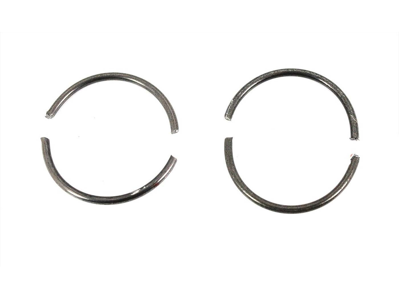 Siguranțe oțel set 4 bucăți pentru furcă telescopică Kreidler Florett RS, RMC E50, RMC D125, RMC F125