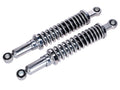 Set Amortizoare MKX Cromate 335mm Hidraulice Reglabile 5 Poziții 12mm pentru Honda MB 50, MT 50, Zündapp, Hercules