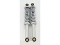 Set amortizoare gri 275mm bucșe 8mm arc 6mm pentru moped, mofa, mokick universal