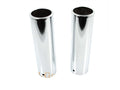Furcă telescopică NTS Parts Manșon cromat 155mm 38.5x43mm pentru Puch VS 50 Colibri, Puch MV 50