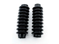 Burduf furcă telescopică cauciuc negru 135mm 32/25mm pentru Zündapp ZD 10, ZR 10, ZA 40, ZX 25, Kreidler MF 4, MF 2, Flory 2, Hercules M4, Hobby Rider și alte modele
