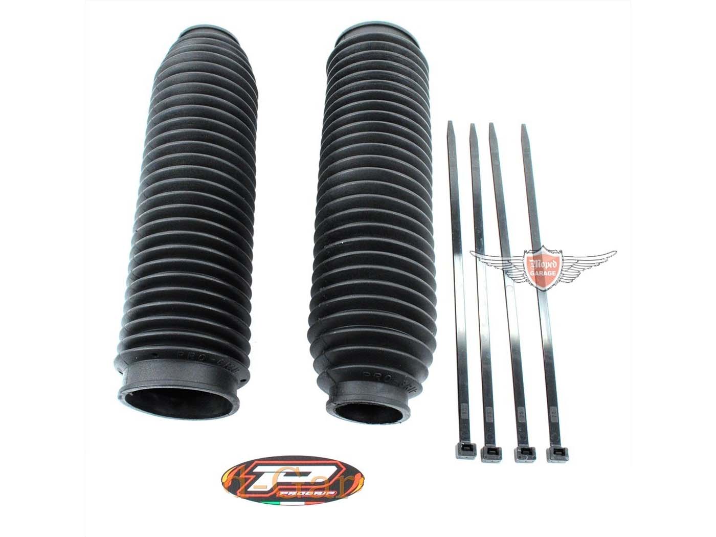 Burduf furcă ProGrip Negru Ø42/45mm Ø60mm 200-350mm pentru Zündapp Mofa / Mopede