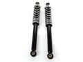 Set amortizoare 330mm 8mm negru cromat pentru Zündapp ZD, ZR, ZA, ZS, CS, ZL, Hercules Prima și alte modele