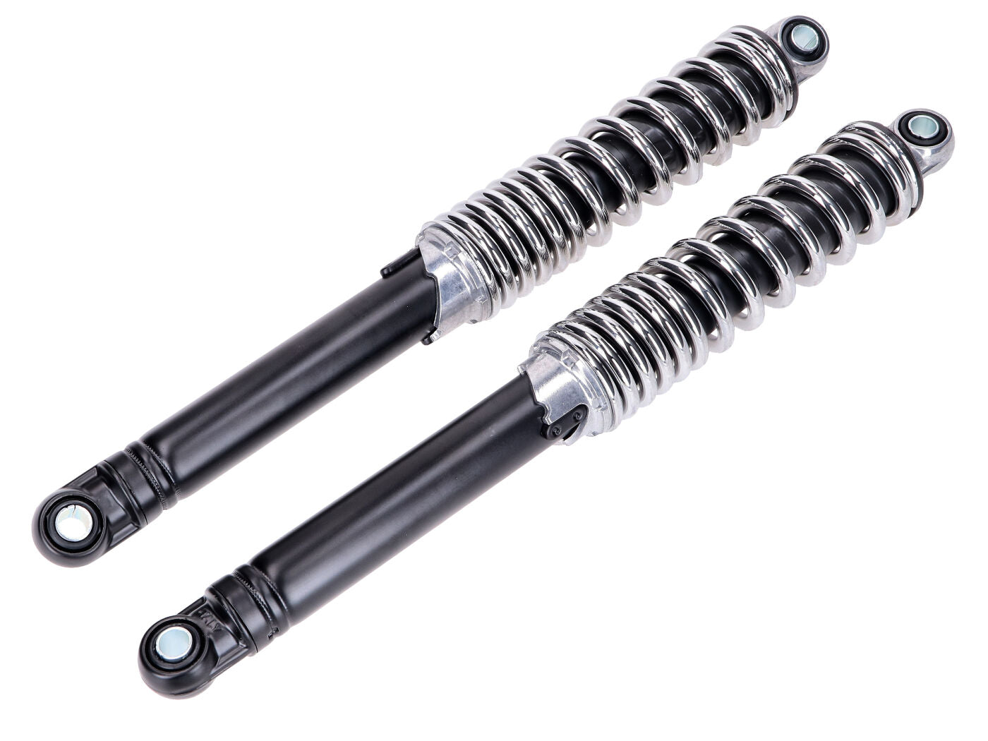 Set amortizoare IMCA 360mm cromat/negru 10mm pentru Puch Monza M50 Sport