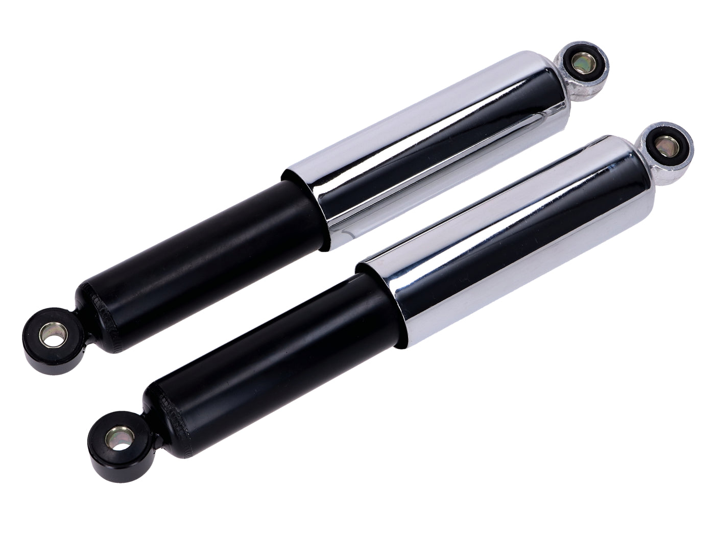 Set amortizoare 310mm 10mm închis cromat/negru universal
