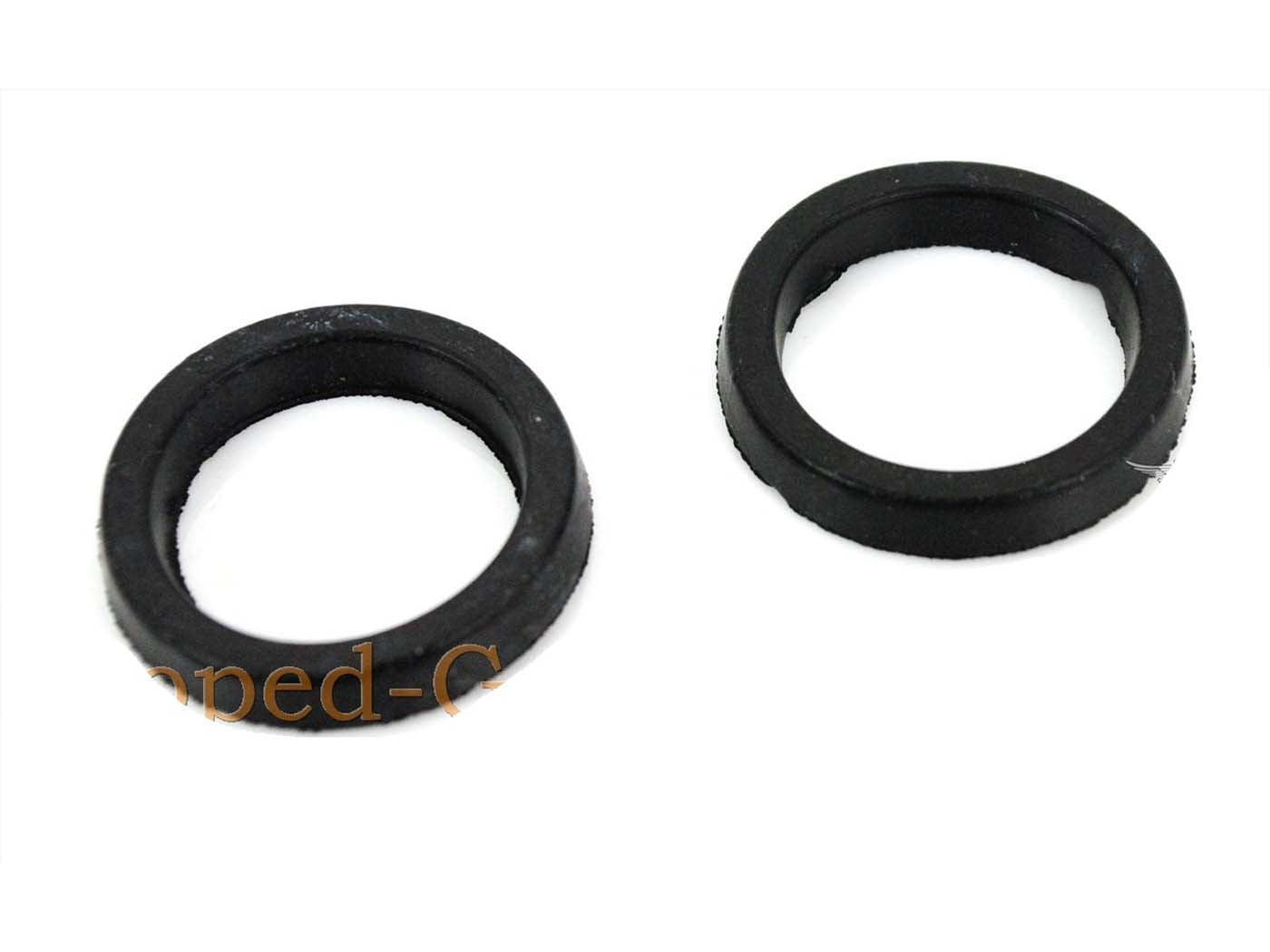 Inel furcă telescopică 31/29mm negru pentru Tomos Standard