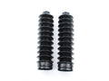Set burdufuri furcă telescopică Polisport negru 28x46mm 215mm pentru Yamaha FS1 50, Why 50, LB 50 Chappy, Zündapp Mofa