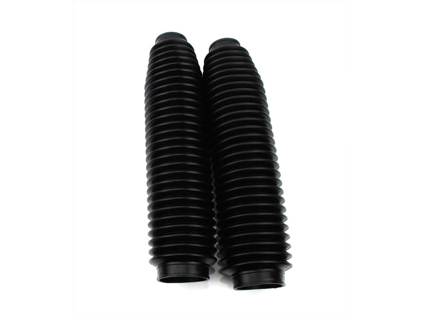 Set burdufuri furcă telescopică Polisport negru 41 x 55mm 340mm pentru Zündapp Mofa / Mopeduri