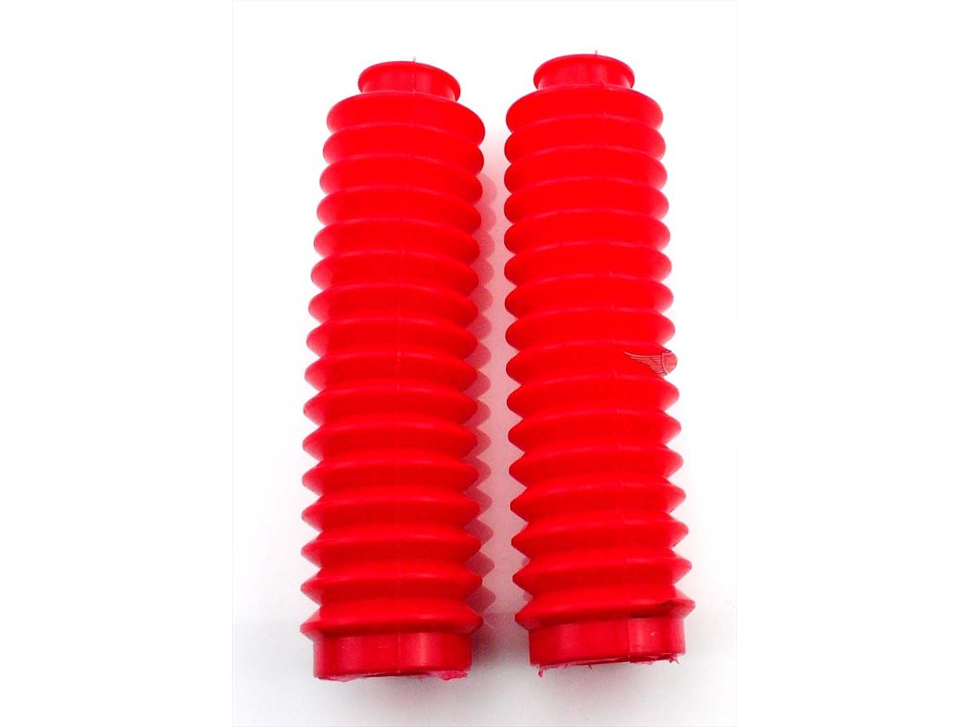 Burduf cauciuc roșu 42/30mm 210mm pentru furcă telescopică Yamaha DT 50 MX, DT 80 MX