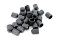 Capace valve plastic negru set 25 bucăți pentru Zündapp, Kreidler, Piaggio și alte modele