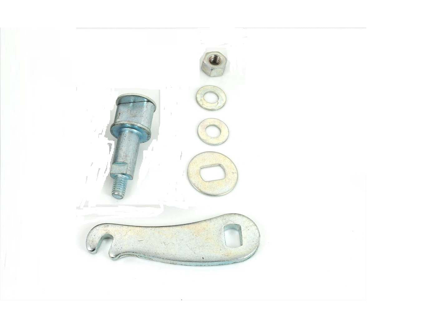 Set manete de frână metalice argintii pentru Hercules Prima 6, M1, M2, M4, M5 și alte modele