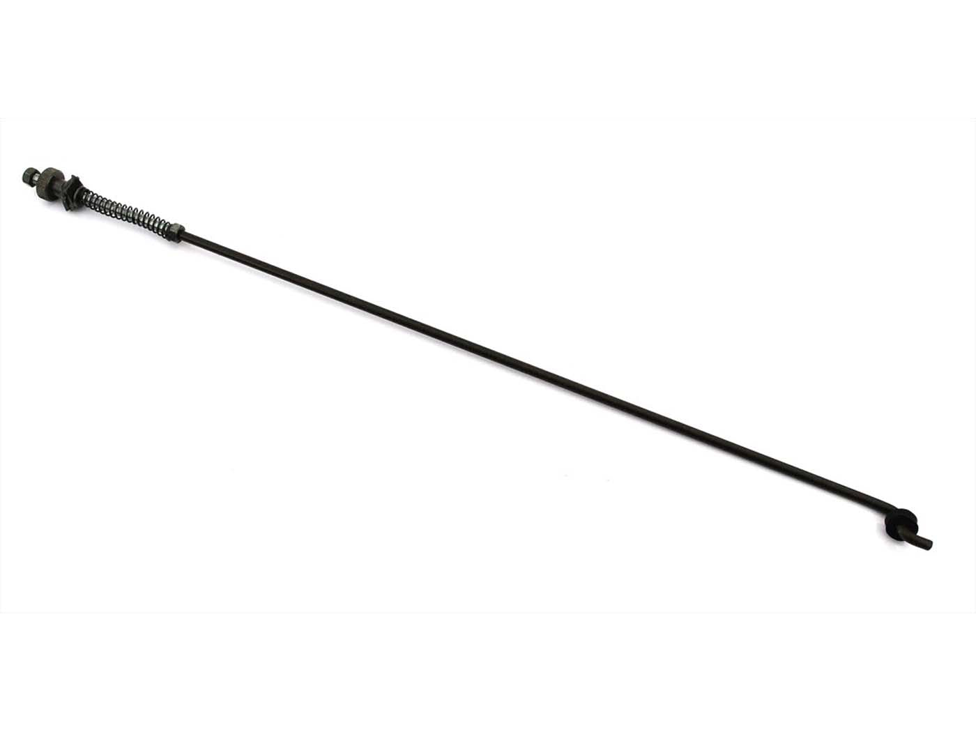 Tijă de frână oțel negru pentru Hercules K 125 BW V2, 180, V1