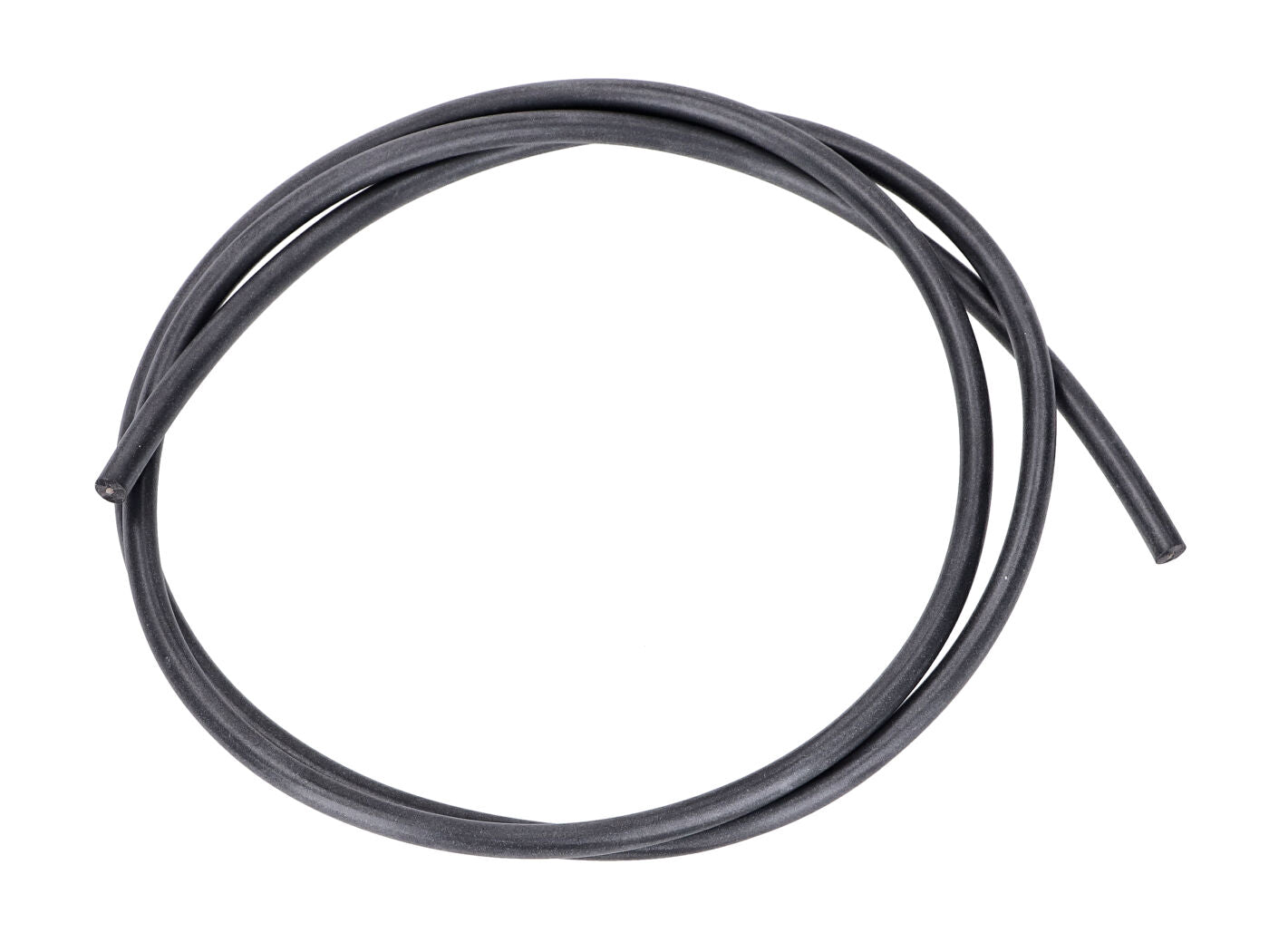 Cablu aprindere silicon 5mm x 1m negru universal pentru moped, scuter, motocicletă