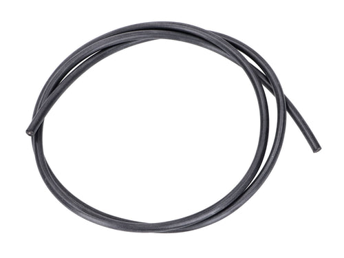 Cablu aprindere silicon 5mm x 1m negru universal pentru moped, scuter, motocicletă