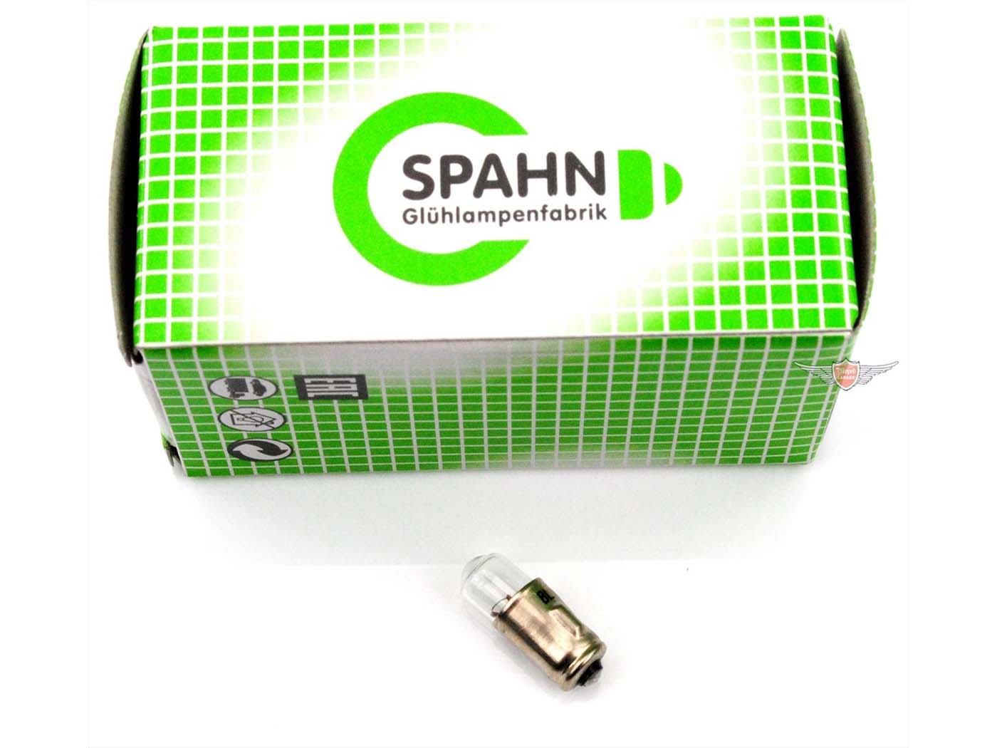 Bec Cockpit Spahn Glühlampen 6V 2W BA7S D=7mm universal