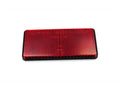 Reflector HELLA 90x45x6.5mm dreptunghiular autoadeziv roșu universal