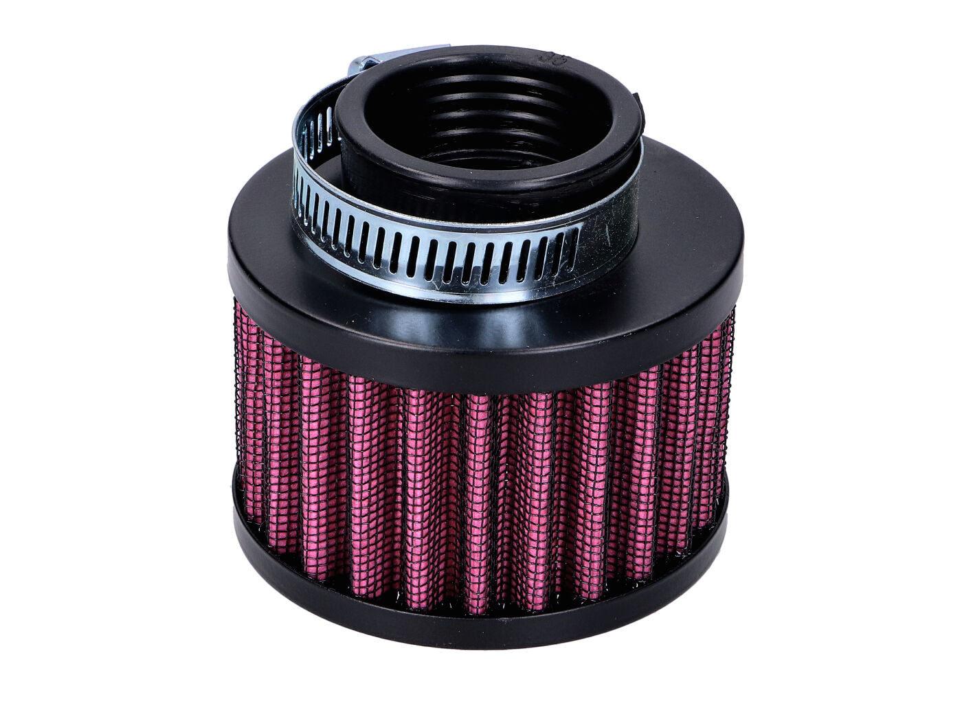 Filtru de aer tuning 35mm 74mm 68mm negru universal pentru Puch, Zündapp, Hercules, KTM, DKW, Simson, Kreidler