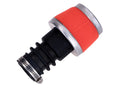 Filtru de aer Powerfilter roșu 18-28mm 60x115mm pentru carburator Bing 15mm – Puch Maxi, Zündapp, Hercules, Kreidler, Sachs