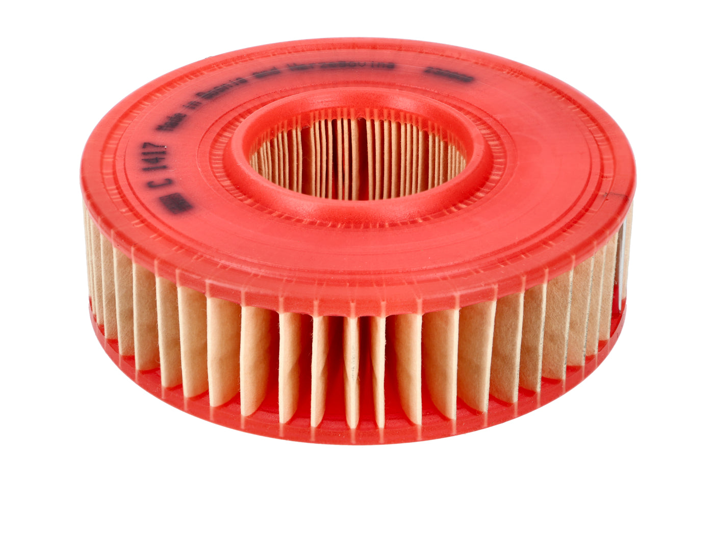 Filtru de aer Mann Filter rotund pentru Zündapp KS 125, KS 175, Laverda LZ125