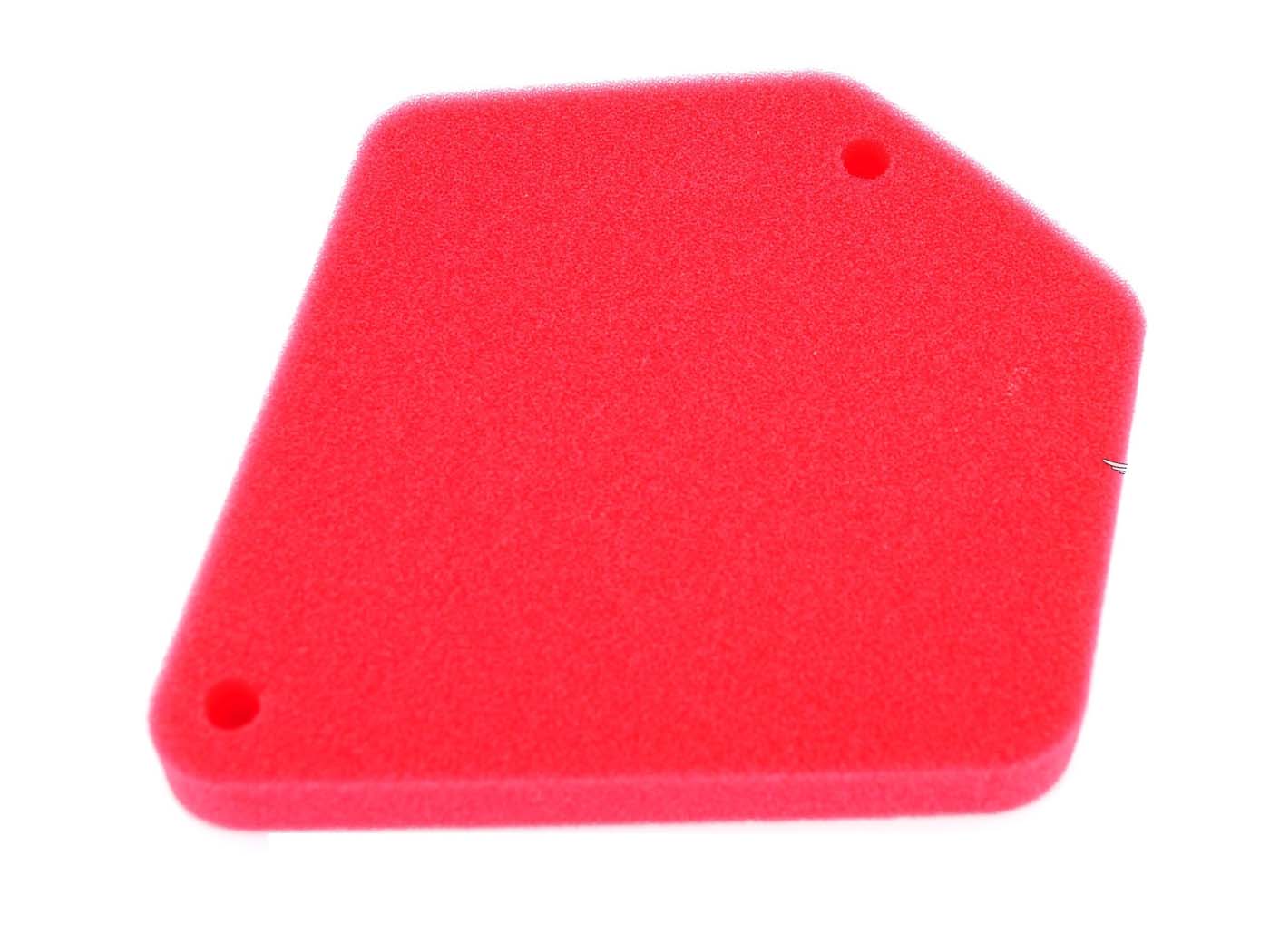 Filtru de aer DR din spumă roșie pentru Yamaha DT 50 LC, DT 125 R, Suzuki Mokick