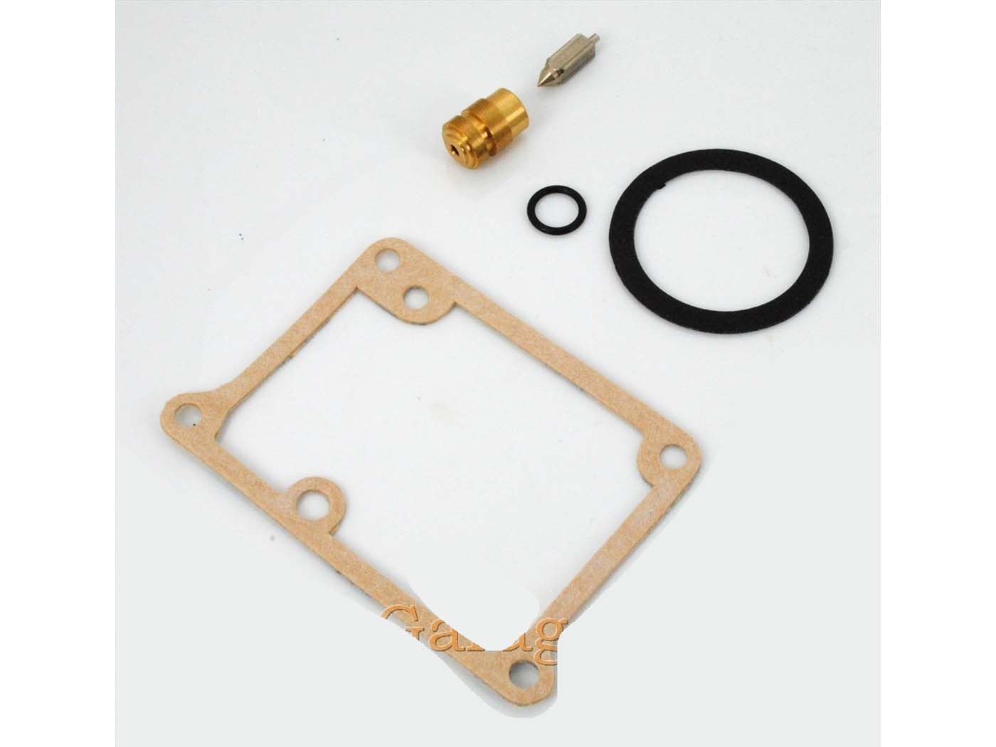 Kit reparație carburator cu ac plutitor și garnitură pentru Yamaha RD 350 LC, RD 250 LC