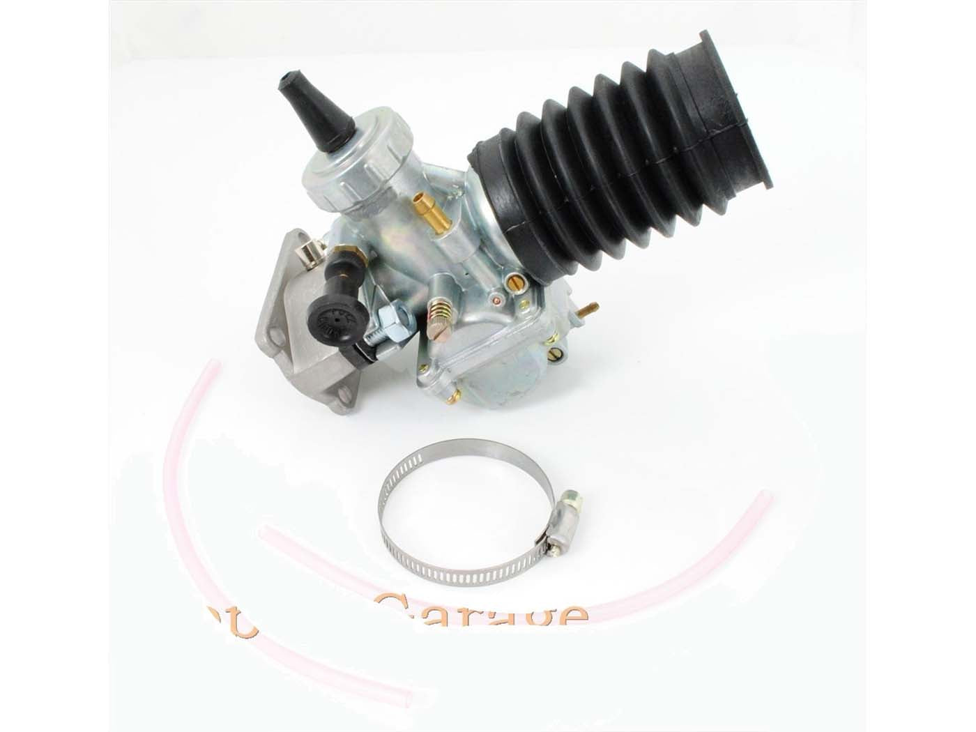 Kit Carburator Tuning NTS Parts 24mm cu colector admisie pentru Zündapp, Honda, Simson și alte modele