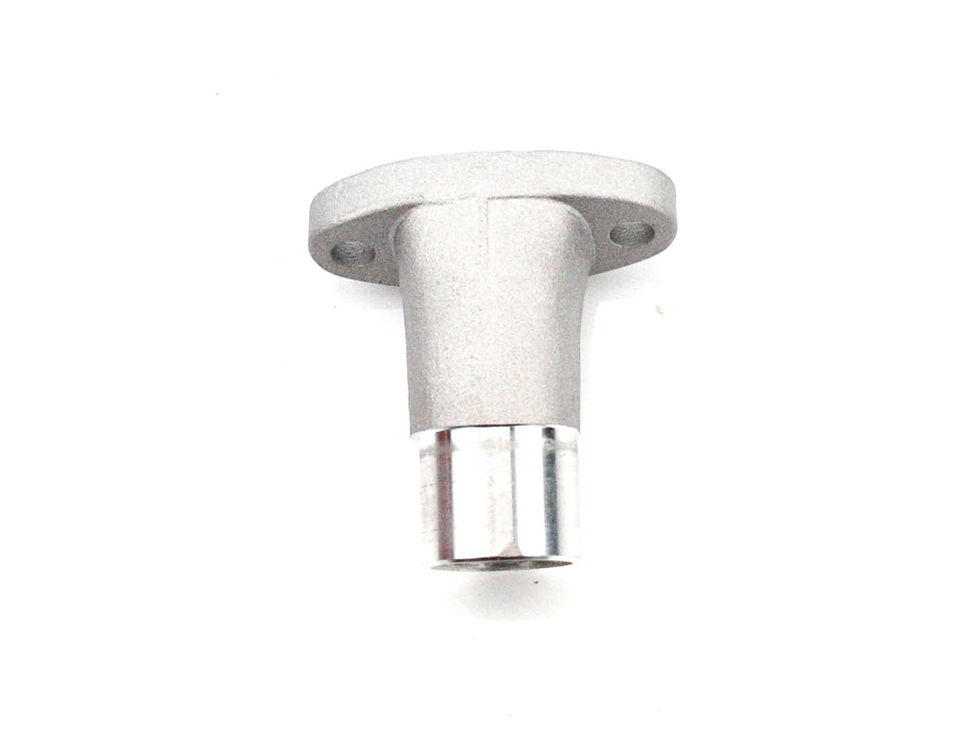 Racord de admisie aluminiu 25mm, conexiune carburator 20mm, distanță orificii 44mm pentru Zündapp Hai, C 50 Sport, GTS 50 și alte modele