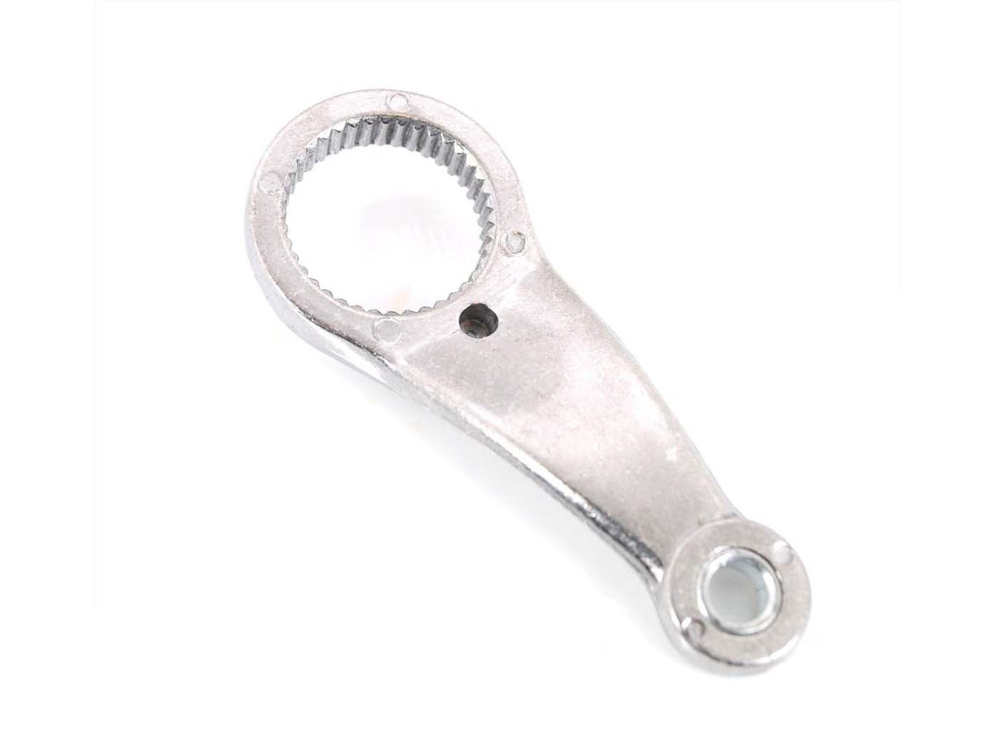 Manetă de frână aluminiu argintiu pentru Hercules K 50 Ultra, Prima G3, Zündapp Mofa