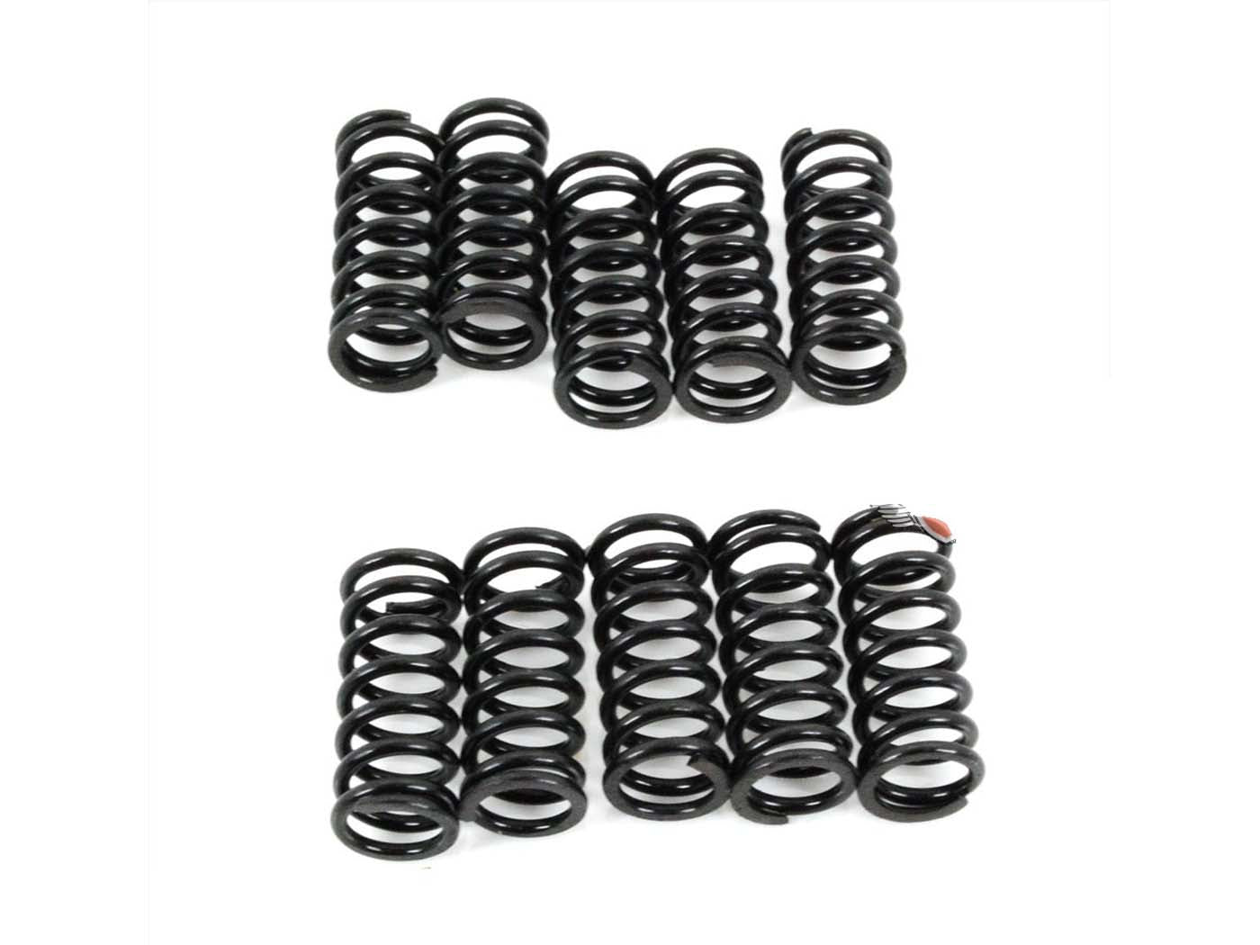 Set arcuri ambreiaj MOGA 10 bucăți negre pentru Zündapp KS 80, KS 80 Touring, KS 80 Super, KS 80 Sport și alte modele