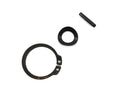 Set siguranțe pedală pornire oțel negru pentru Zündapp Sport Combinette, C 50 Sport, KS 50 Sport, ZD 40