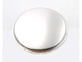 Disc de acoperire aluminiu argintiu pentru Puch MS 50, VS 50, DS 50, MV 50, VZ 50 și alte modele