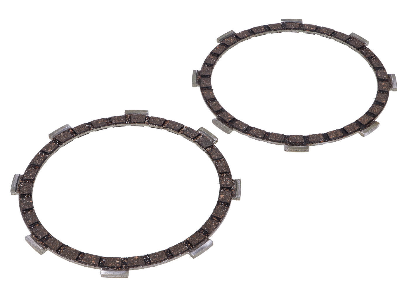 Disc ambreiaj EBC (set 2 bucăți) pentru Vespa Modern, Beta, Yamaha, Fantic Motor, HM-Moto și alte mărci