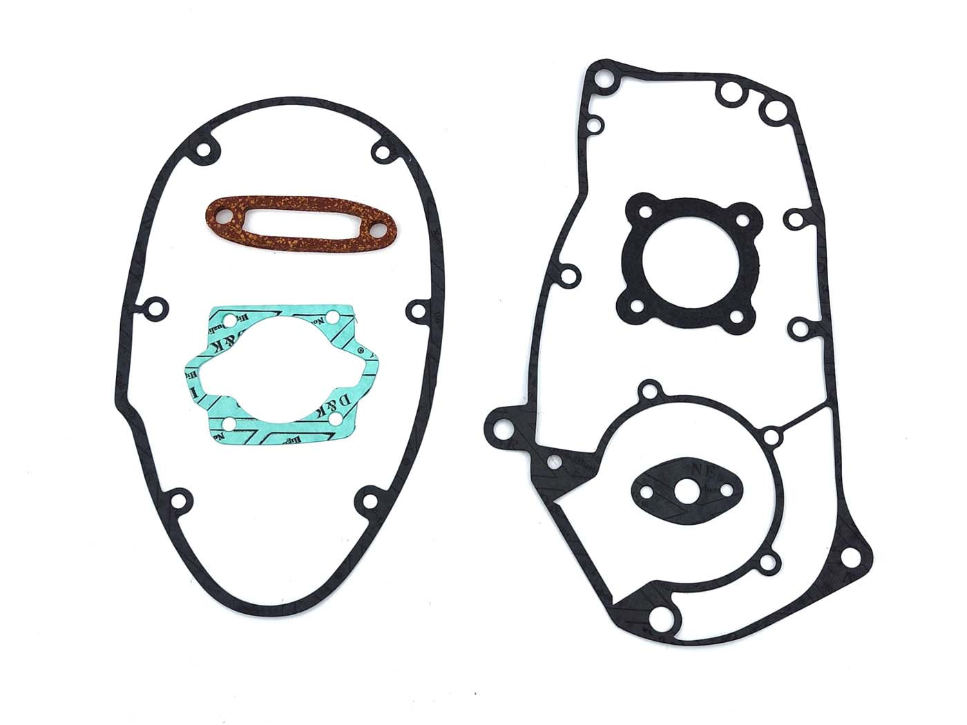 Set garnituri motor și cilindru 6 piese pentru Kreidler Florett, MF 4, MF 2, Flory MF 12, Flory MF 13 și alte modele