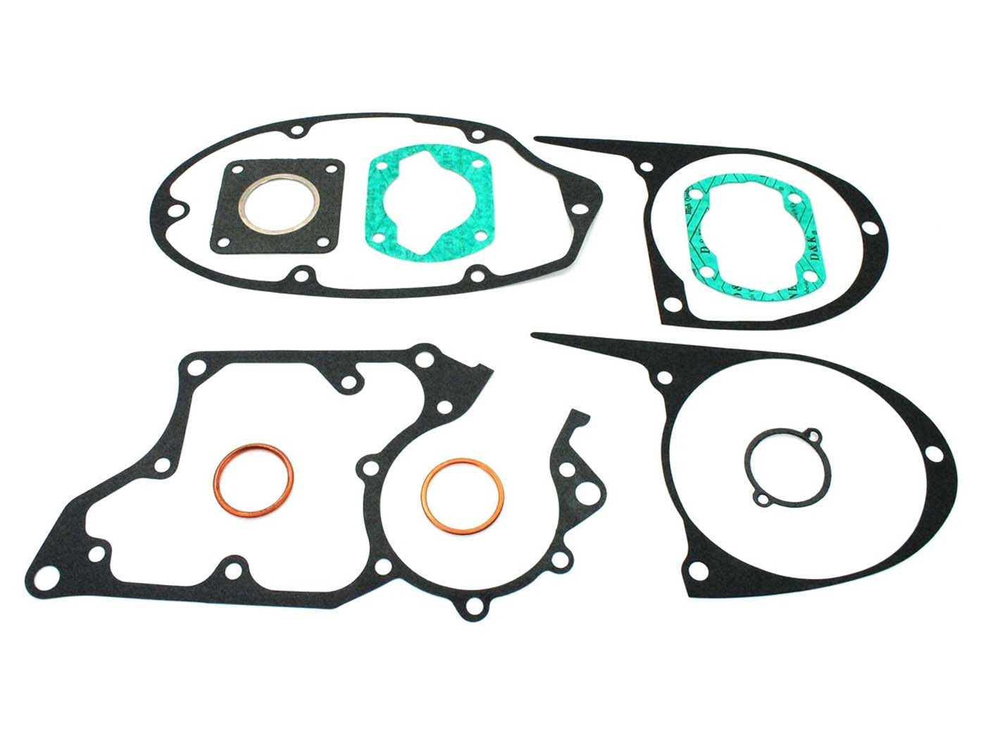 Set garnituri motor 10 piese pentru Hercules K 50 Ultra, Prima GT, Prima GX, Zündapp ZL 25