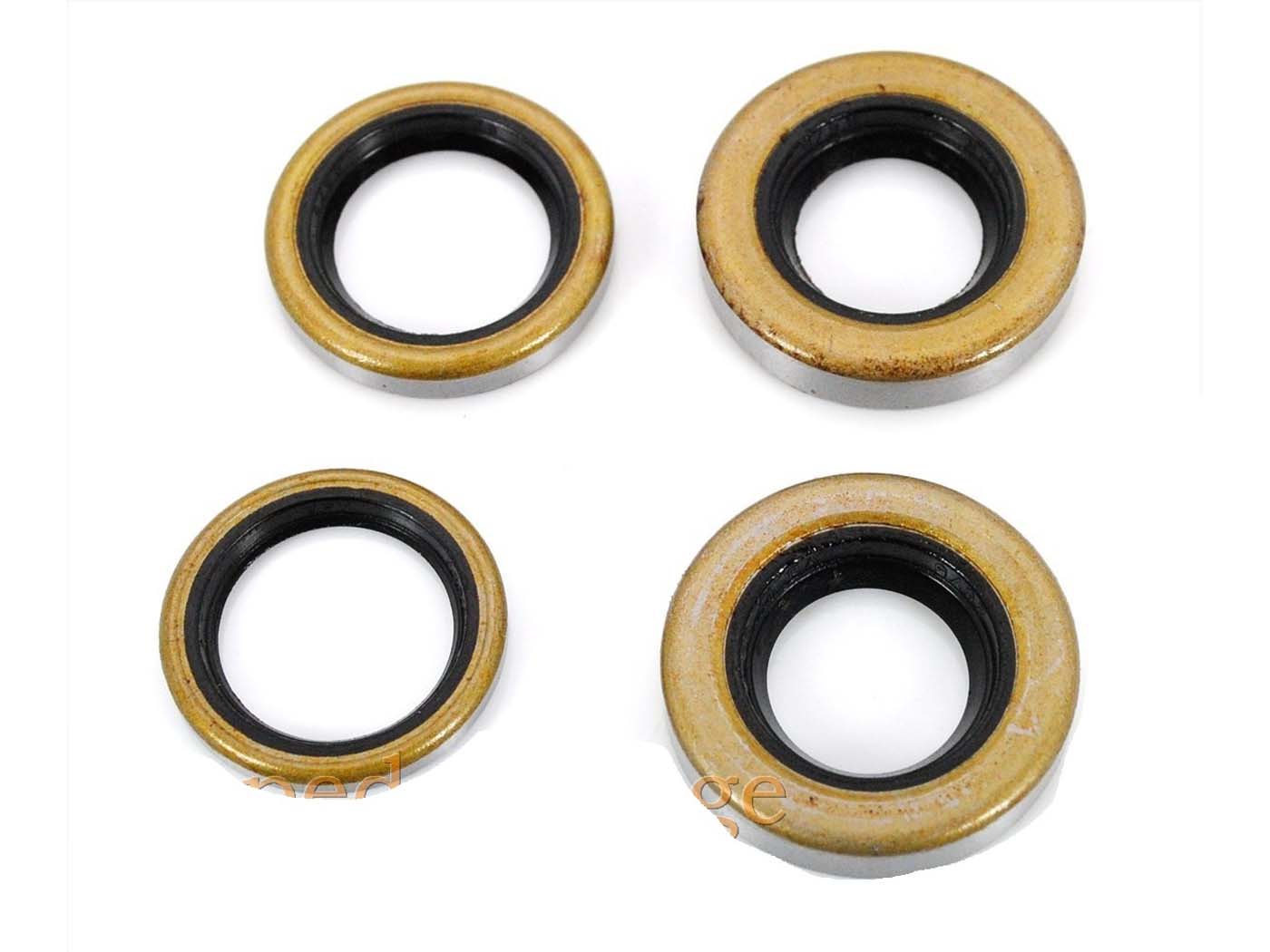 Set simering 4 piese arbore cotit, ax pedală pornire și ax pinion pentru Hercules K 50 Ultra, K 50 Ultra I LC, K 50 Ultra II LC, K 50 Ultra III LC