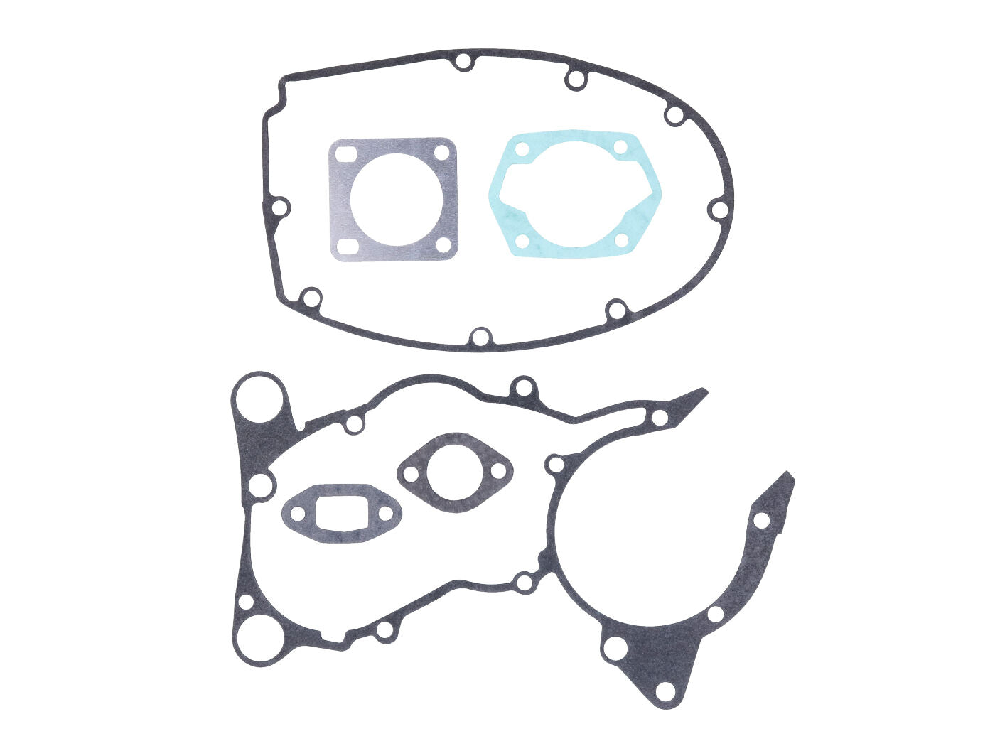 Set garnituri motor/cilindru NTS Parts 6 piese pentru Zündapp Bergsteiger M25/M50 49 ccm 2T