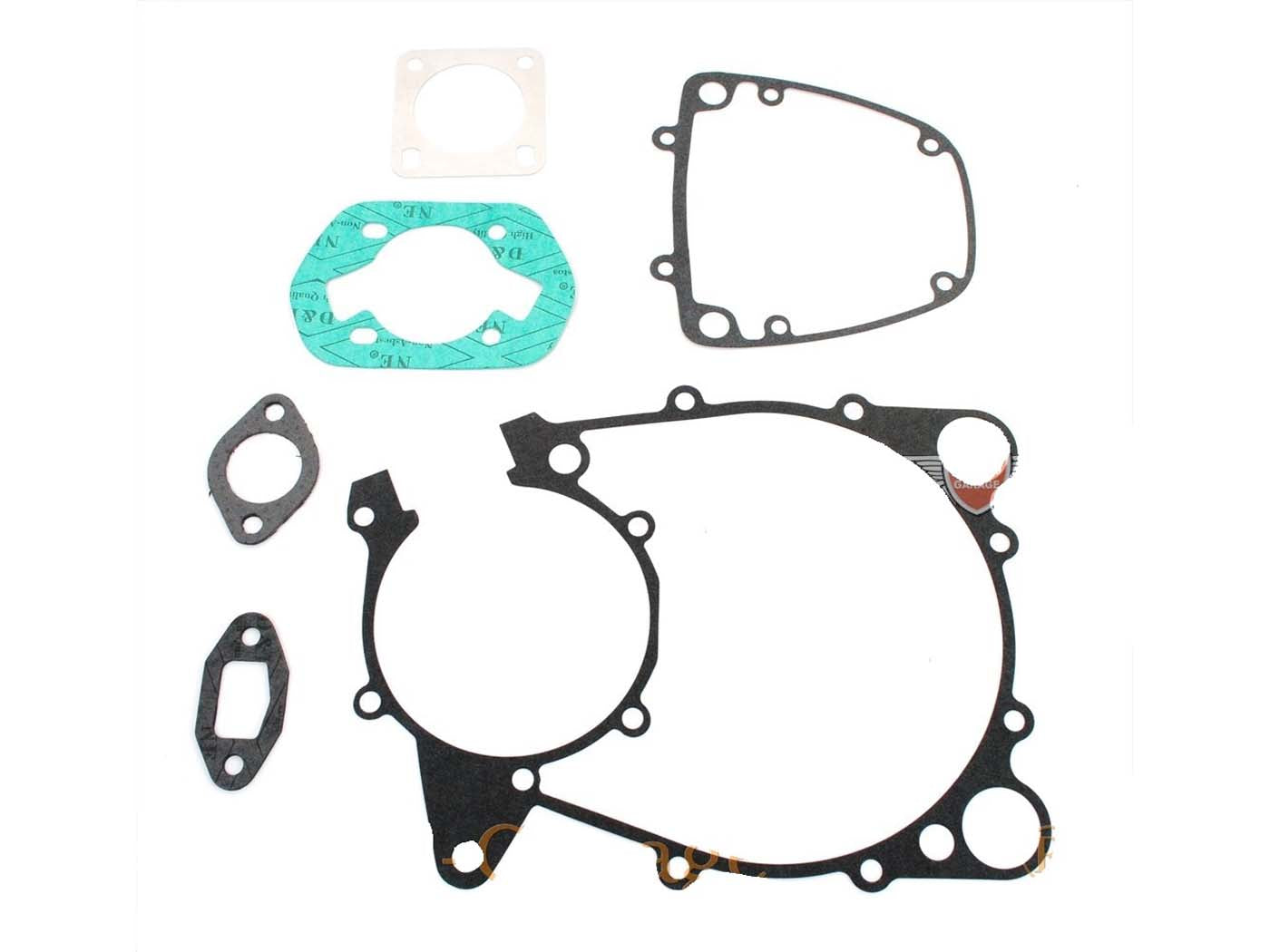 Set garnituri motor cilindru 6 piese pentru Kreidler MF 4, MF 2, Flory 2, Zündapp TS ZD 20/25/50