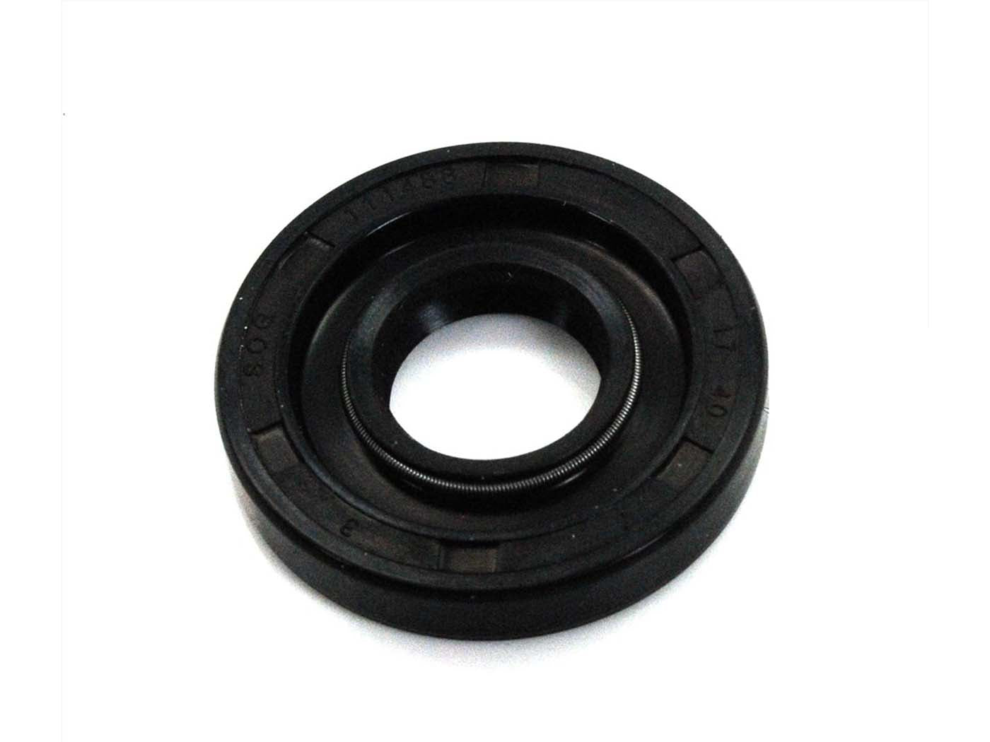 Simering 17x40x7mm dublă buză negru pentru Zündapp ZD 10, ZD 20, ZD 30, ZR 10, ZR 30, Puch Maxi S/N cu Sachs 506
