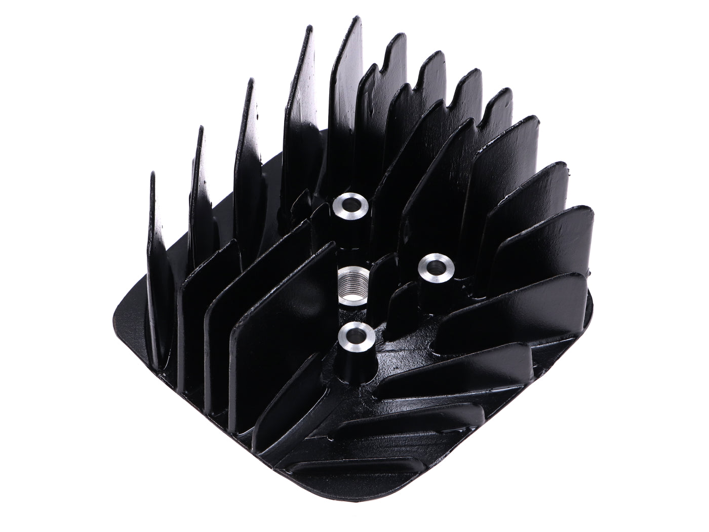 Chiulasă neagră 43mm distanță buloane 45mm pentru Yamaha DT 50 R