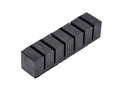 Amortizor cauciuc cilindru negru 64x14x15mm pentru Zündapp CS, CX, Hai, GTS, KS, ZD, ZL, ZX, ZS, ZR, ZA și alte modele