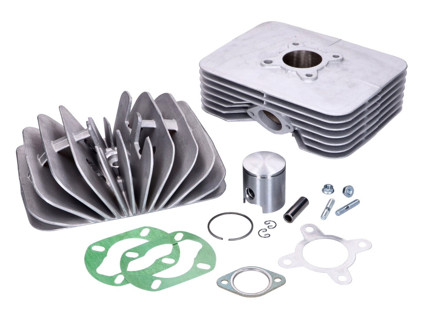Kit cilindru Parmakit cu chiulasă 70cc d=45mm ax=12mm pentru Hercules K50 Ultra, Prima G3, Prima GT, Prima SX, Prima Presto și alte modele Sachs 506