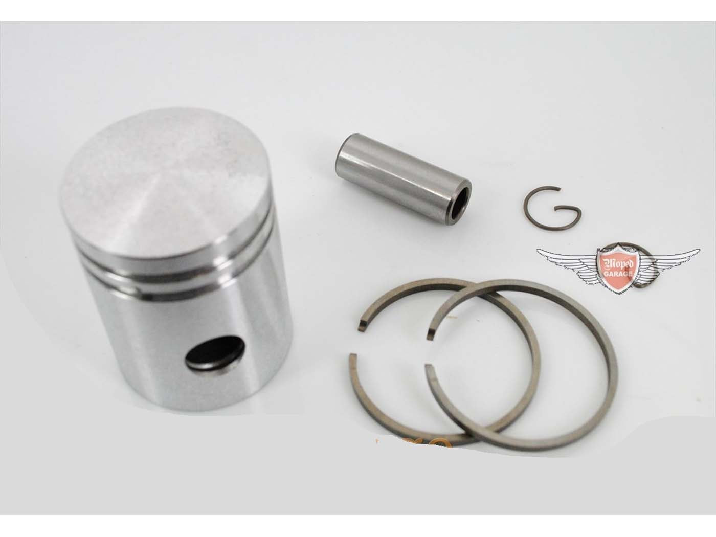Set piston 38,960mm ax 12mm pentru Zündapp Super Combinette 50, Sport Combinette KS și alte modele