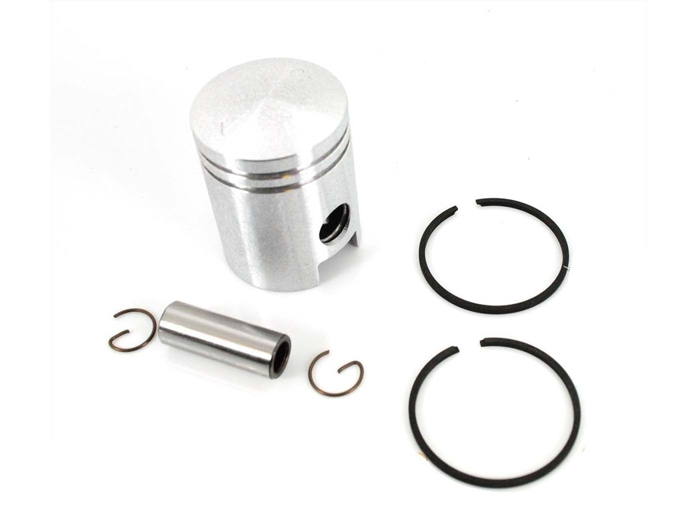 Set piston aluminiu 40,50mm cu segmenți și bolț 12mm pentru Victoria, Vicky