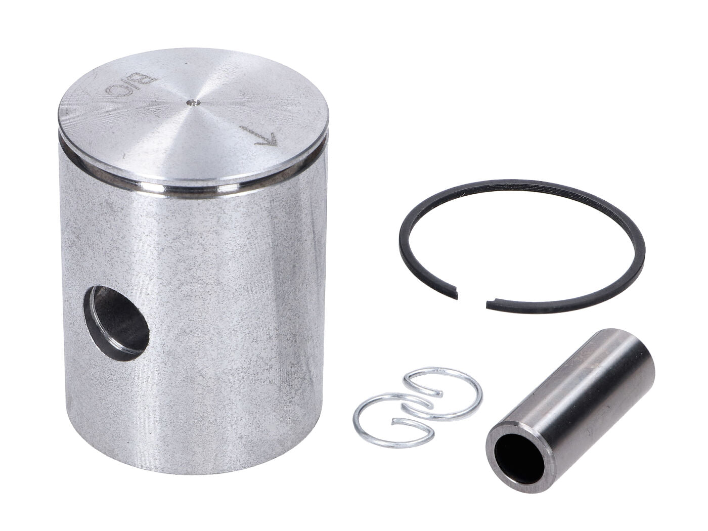 Set piston 50cc 39mm GR. BC pentru Zündapp Bergsteiger, C 50 Super Tip 441, Automat Tip 442