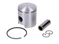 Set piston NTS Parts aluminiu 43,945mm ax 12mm pentru Kreidler Florett Mustang/Cross 50, Florett RS-GS, Florett 3-Gang Moped 50