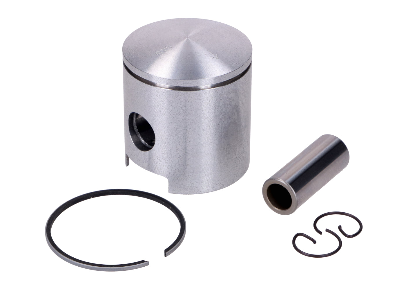 Set piston NTS Parts aluminiu 43,945mm ax 12mm pentru Kreidler Florett Mustang/Cross 50, Florett RS-GS, Florett 3-Gang Moped 50