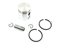 Set piston aluminiu 38mm cu segmenți și bolt 12mm pentru Victoria, Vicky, MS 50, MS 51
